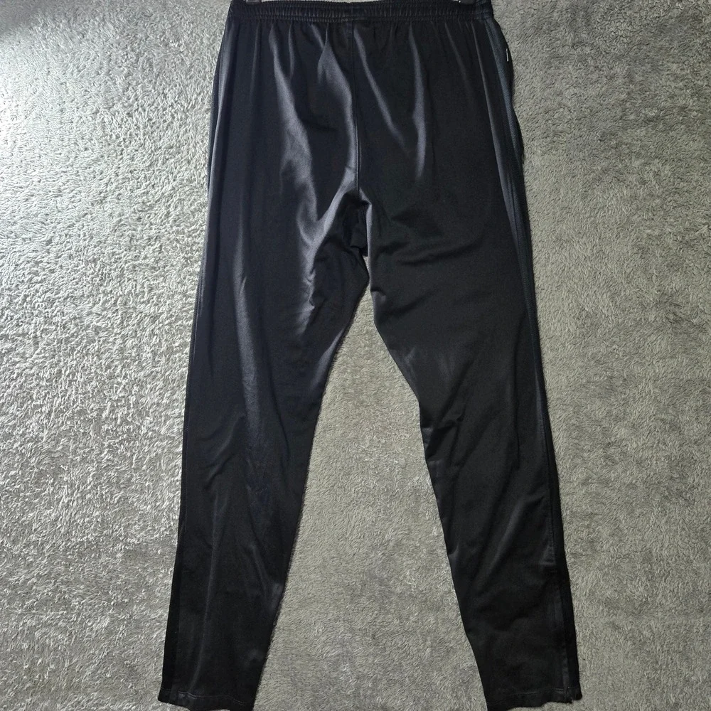 Nike Mens Dri-FIT Academy Training Pants Black Mesh Tapered Joggers Small